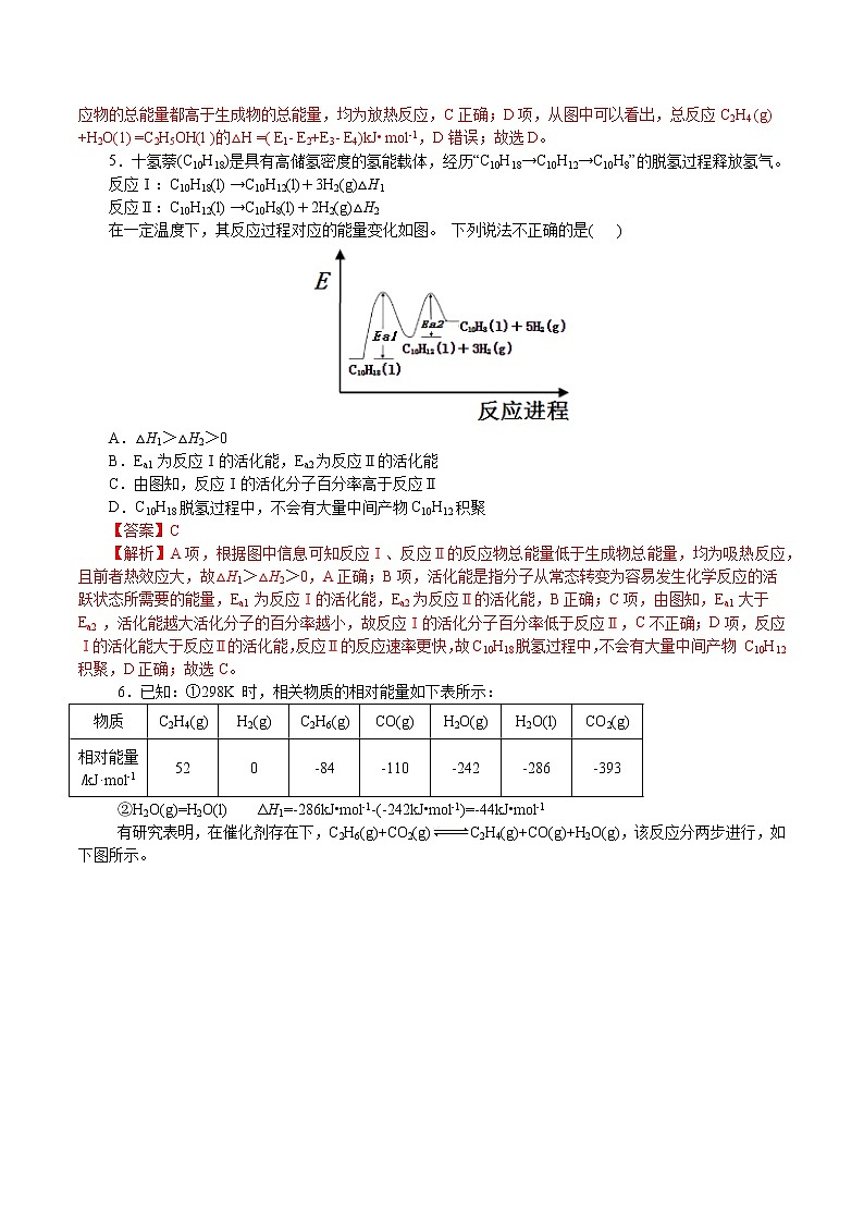 题型12：化学反应与能量变化(解析版)第3页