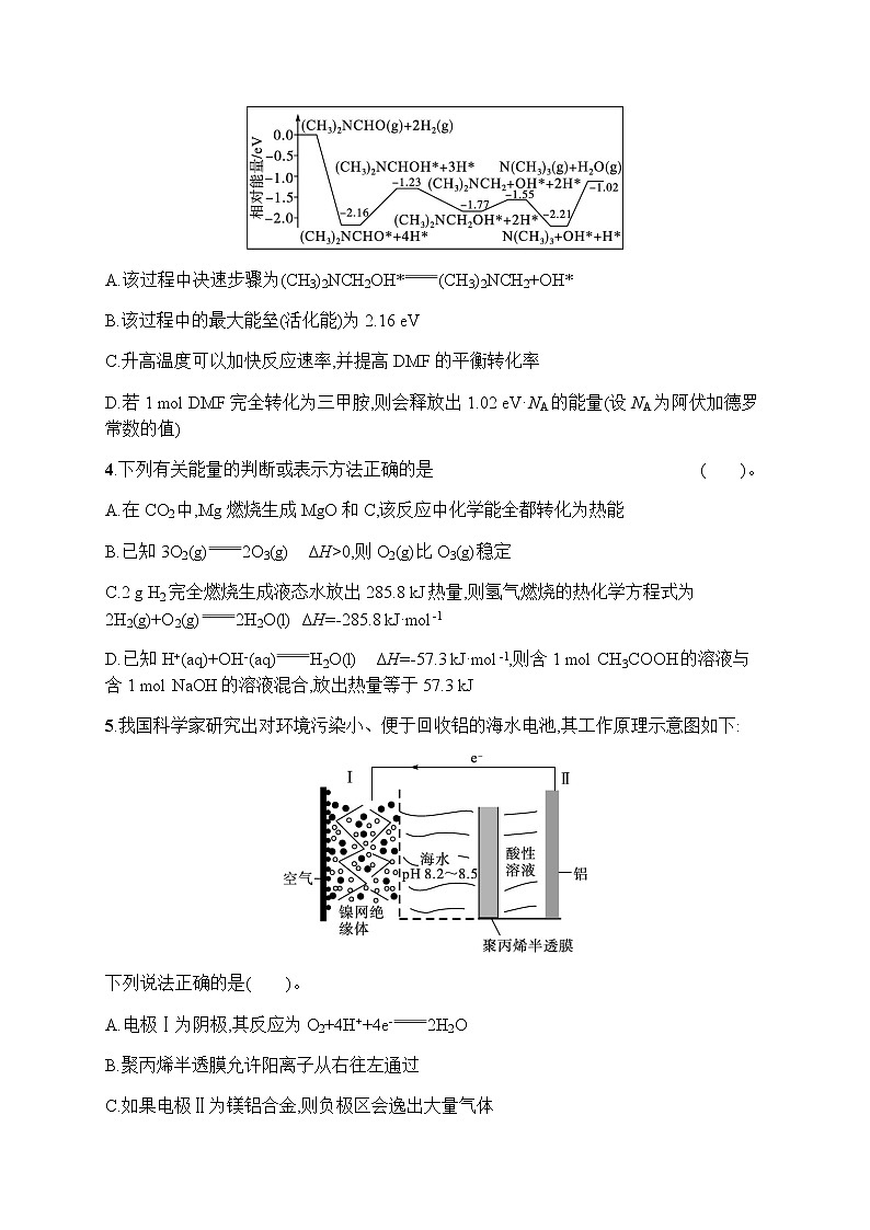 专题质检卷三　化学反应与能量变化第2页