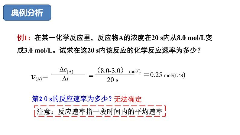 第六章第二节化学反应速率及其影响因素课件人教版（2019）必修第二册第5页