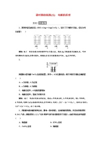 高中化学鲁科版 (2019)选择性必修1第3节 电能转化为化学能——电解当堂检测题