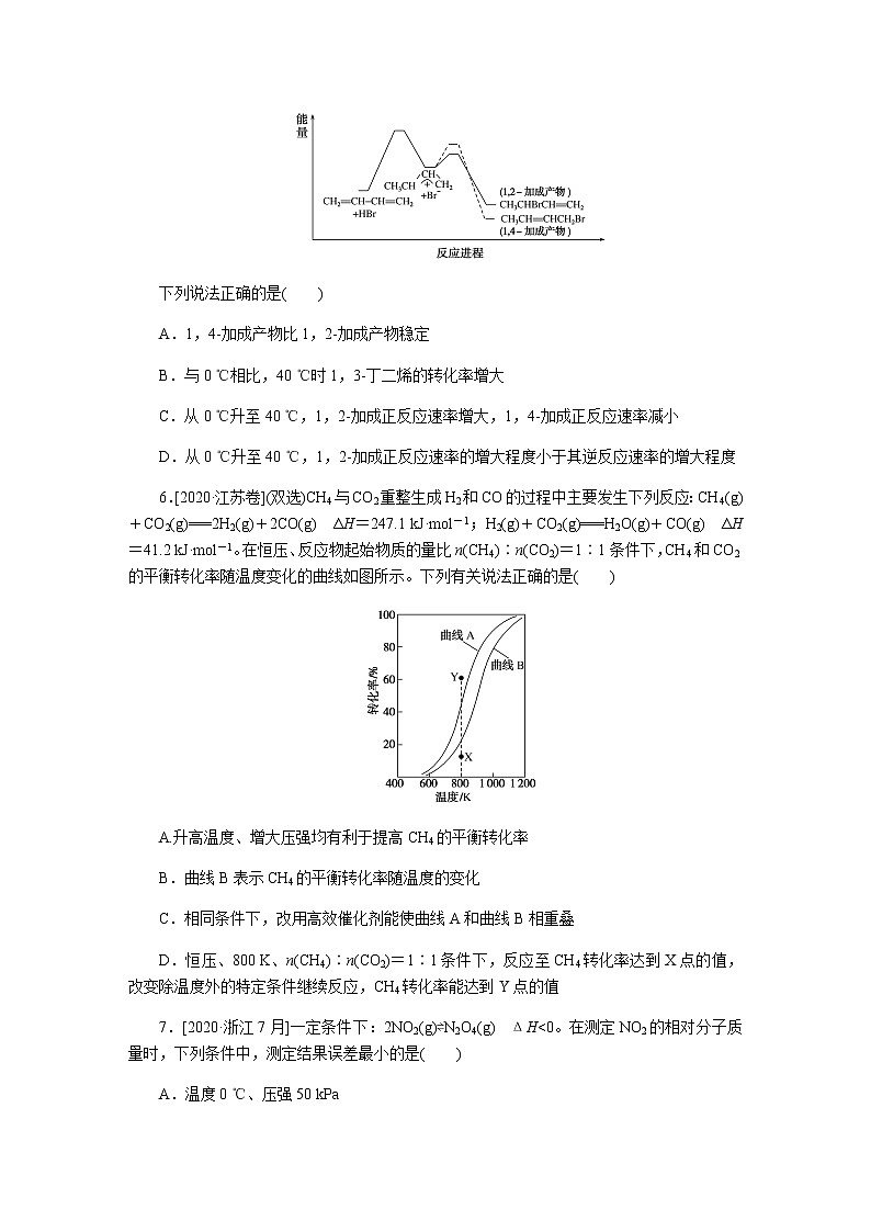 　化学反应速率和化学平衡  2022版高考化学二轮专题冲刺指导方案第3页