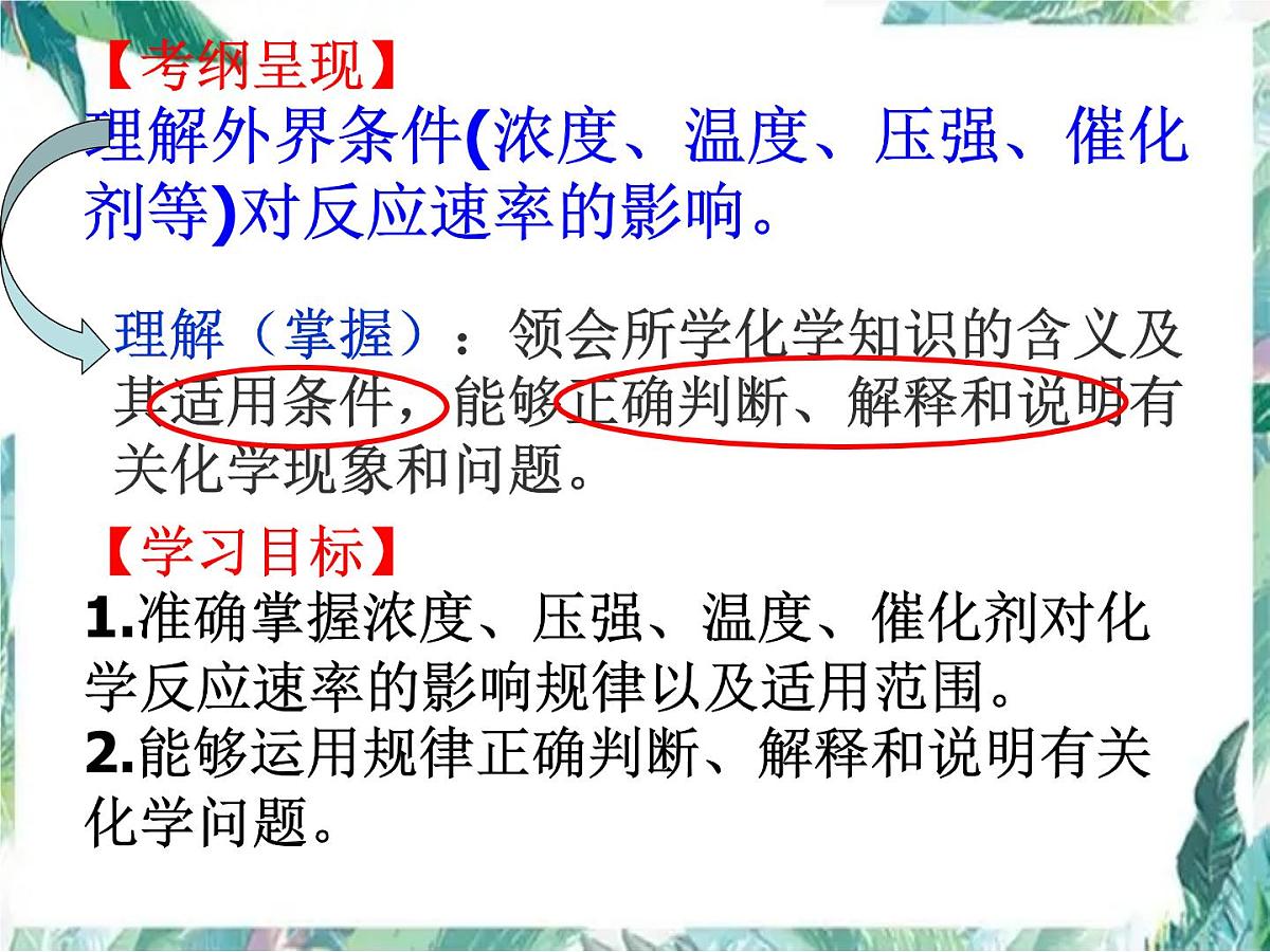 化学反应速率一轮复习课件PPT第4页