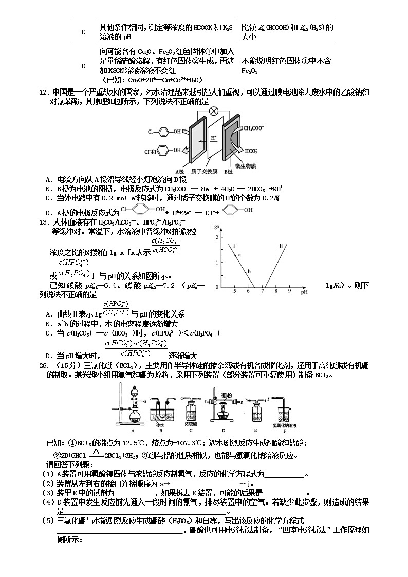 山东省济宁市高三第二次模拟考试化学试题含答案第2页