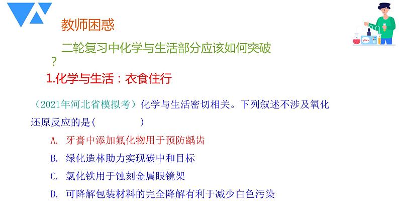 新高考高中化学二轮复习的策略和方法课件PPT第6页