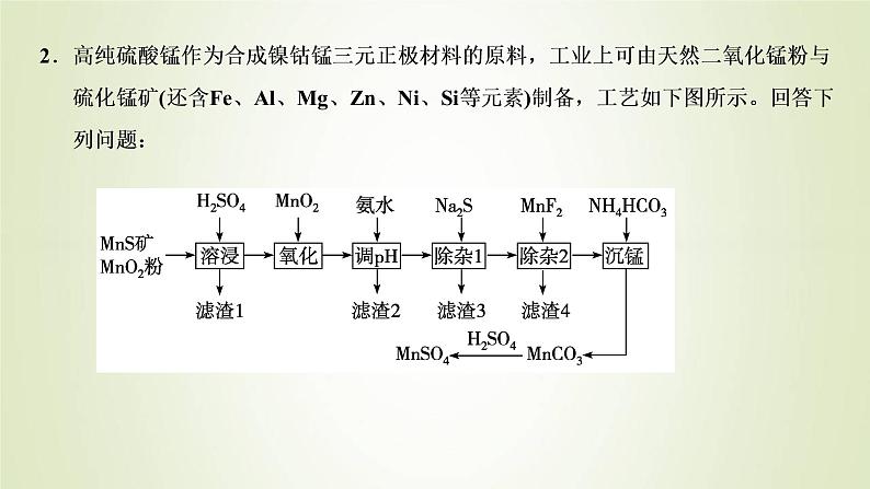 苏教版高中化学选择性必修1专题3水溶液中的离子反应第四单元专题重点突破八沉淀溶解平衡常考考点课件第8页