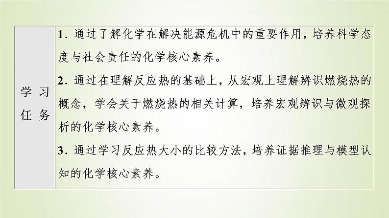 苏教版高中化学选择性必修1专题1化学反应与能量变化第1单元化学反应的热效应3能源的充分利用标准燃烧热课件02