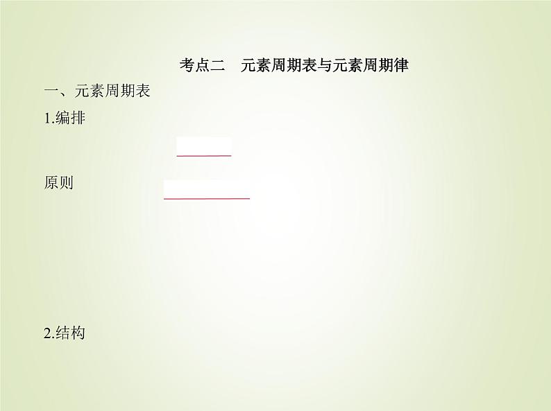 山东专用高考化学一轮复习专题七原子结构元素周期表与元素周期律_基础篇课件第7页