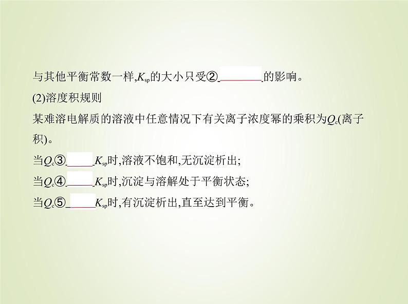 山东专用高考化学一轮复习专题十四盐类水解和沉淀溶解平衡_基础篇课件第7页