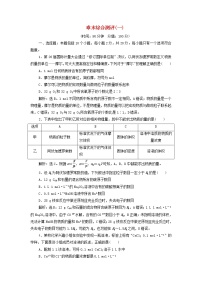 高考化学一轮复习第1章物质的量章末综合测评含解析