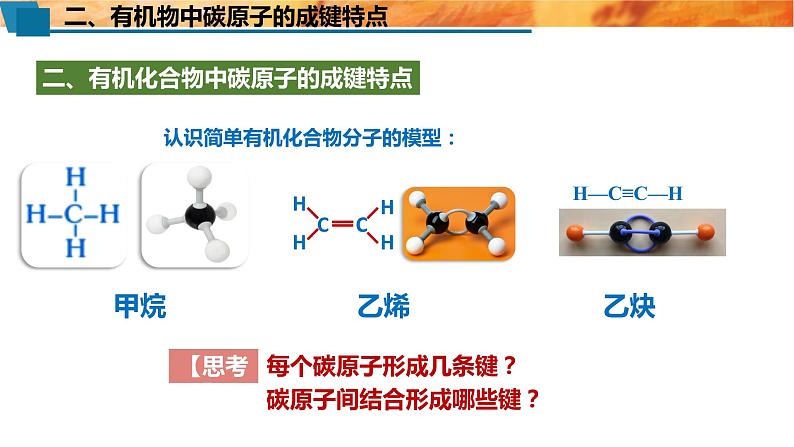 必修二7.1.1　有机化合物中碳原子的成键特点　烷烃的结构 人教版（2019）化学高一 必修二课件PPT第6页