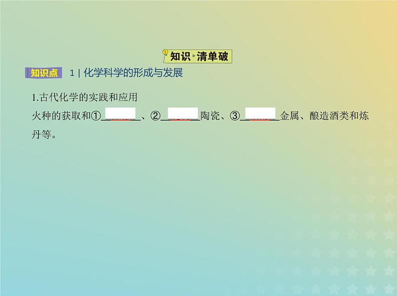 鲁科版高中化学必修第一册第1章认识化学科学第1节走进化学科学课件第2页