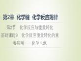 鲁科版高中化学必修第二册第2章化学键化学反应规律第2节基础课时9化学反应能量转化的重要应用__化学电池课件