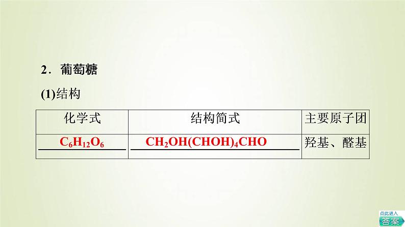 鲁科版高中化学必修第二册第3章简单的有机化合物第3节基础课时19糖类油脂和蛋白质课件08