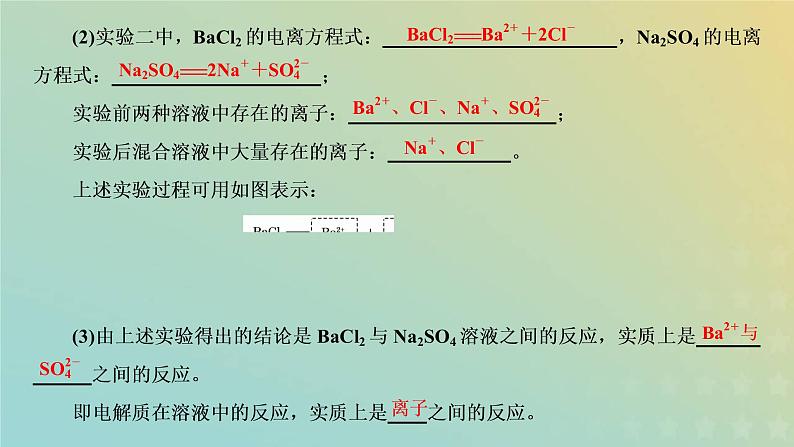 新人教版高中化学必修第一册第一章物质及其变化第二节第二课时离子反应课件05