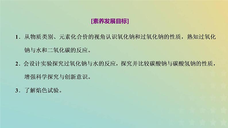 新人教版高中化学必修第一册第二章海水中的重要元素__钠和氯第一节第二课时钠的几种化合物课件第2页