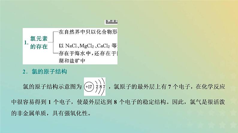 新人教版高中化学必修第一册第二章海水中的重要元素__钠和氯第二节第一课时氯气的性质课件第6页