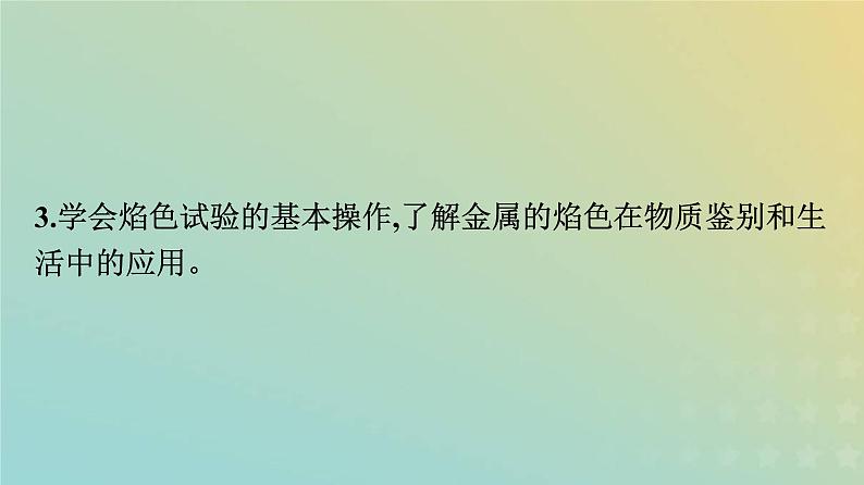 新人教版高中化学必修第一册第二章海水中的重要元素__钠和氯第一节第1课时活泼的金属单质__钠课件03