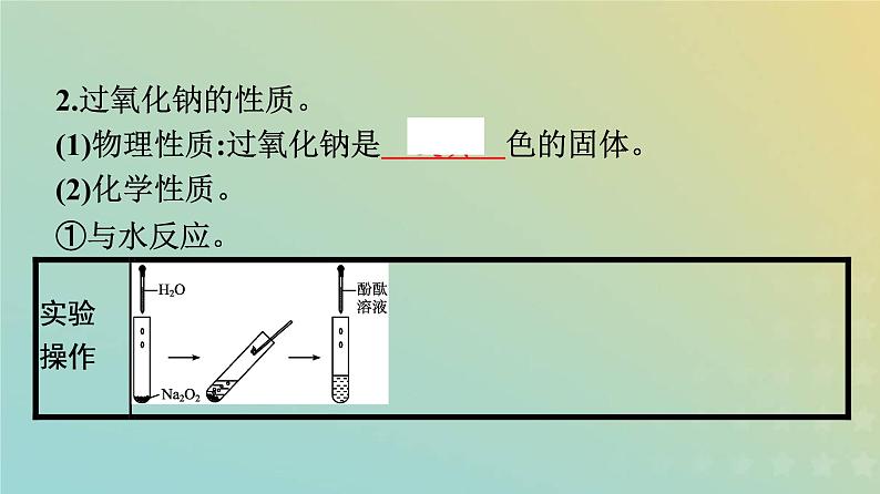 新人教版高中化学必修第一册第二章海水中的重要元素__钠和氯第一节第2课时钠的几种化合物课件第4页