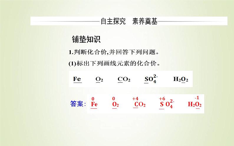 新人教版高中化学必修第一册第一章物质及其变化第三节课时1氧化还原反应课件第3页