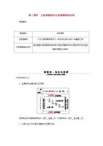 高中化学人教版 (2019)必修 第一册第二节 元素周期律第2课时导学案及答案