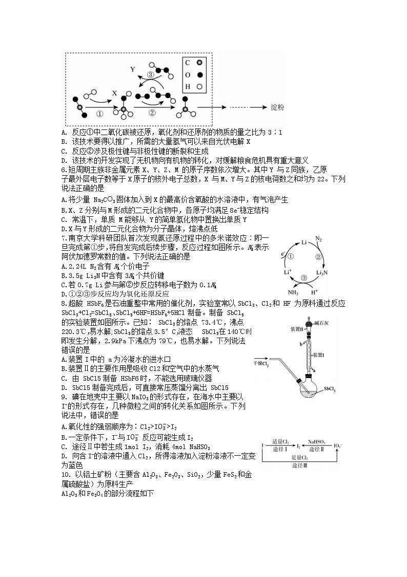 山东省潍坊市2022届高三5月模拟考试（三模）化学试题第2页