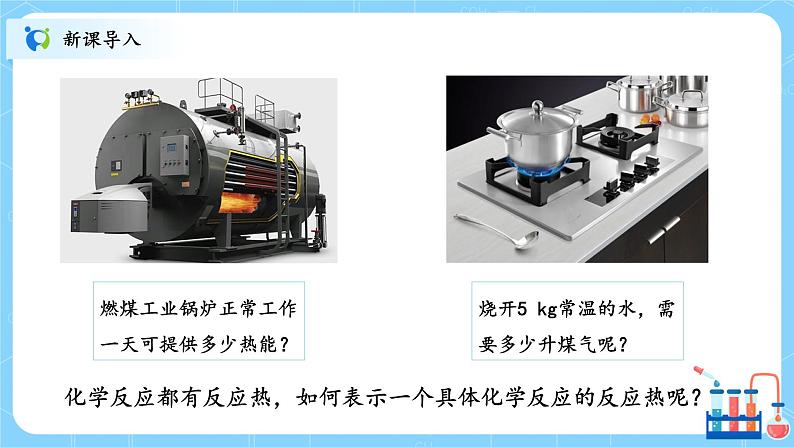 人教版2019高中化学选修一第一章  化学反应的热效应  第一节1.1.2《反应热》课件第3页