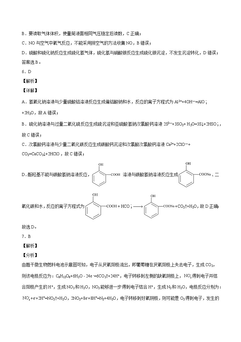 2022年高考押题预测卷01（福建卷）-化学（全解全析）第3页