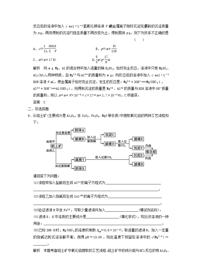 高考二轮测试题：3-2 铝03