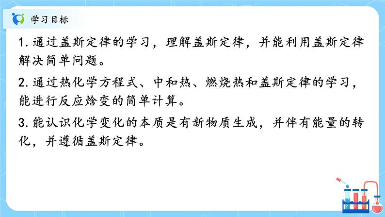 人教版2019高中化学选修一第一章  化学反应的热效应  第一节1.2.1《反应热的计算》课件第2页