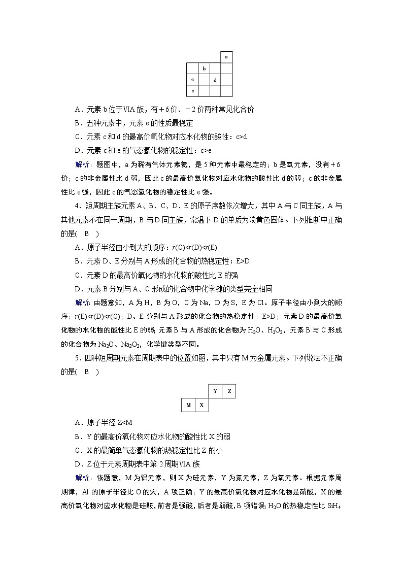 学业质量标准检测402