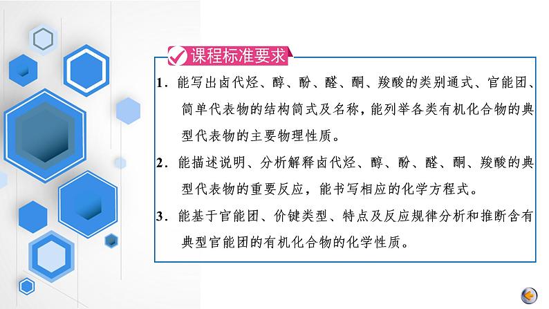 2023版高考化学一轮复习课件 第九章  有机化学基础 第三节　卤代烃、醇、酚、醛、酮和羧酸02