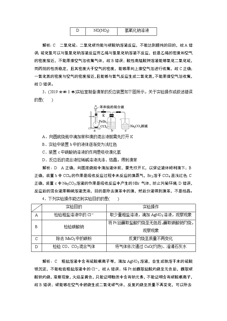 2023版高考化学一轮复习课件 第十章  化学实验基础 第三节　物质制备实验的设计与评价02