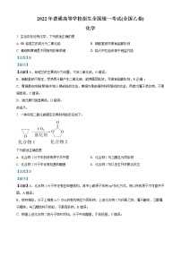 2022年全国统一高考化学试卷（全国乙卷）（Word版含答案解析）