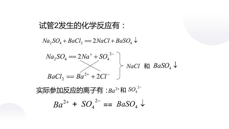 人教版高中化学必修一课件离子反应PPT第8页