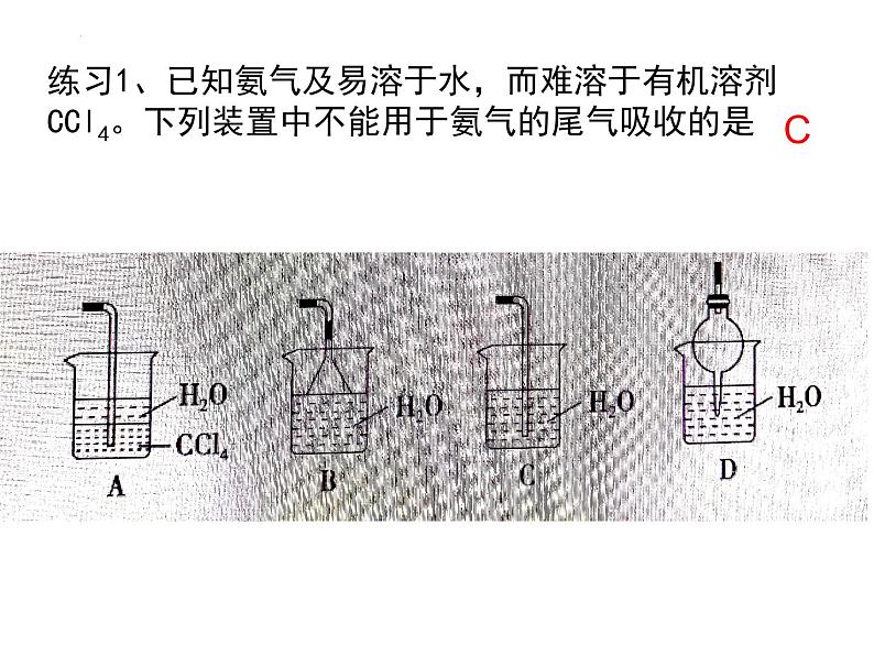 专题7第2单元课时1氨气的性质和应用课件-2021-2022学年高一下学期化学苏教版必修第二册06