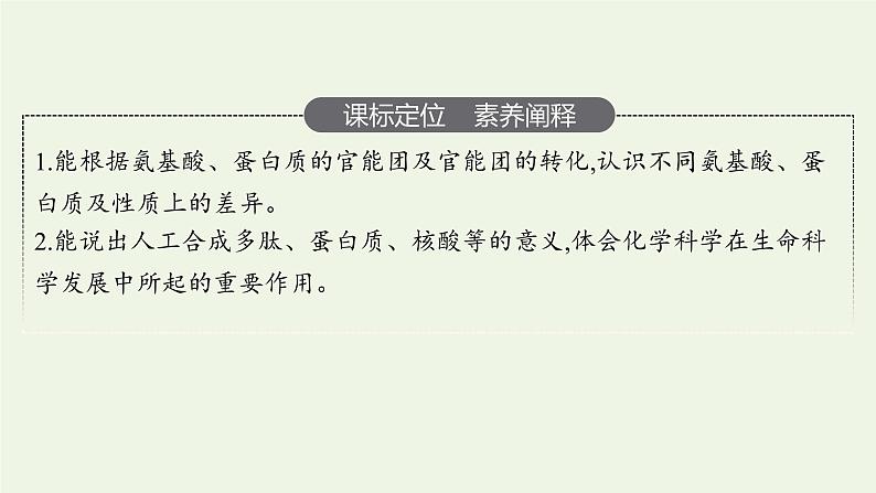 新人教版高中化学选择性必修3第四章生物大分子第2节蛋白质课件03