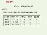 魯科版高中化學(xué)選擇性必修2第3章不同聚集狀態(tài)的物質(zhì)與性質(zhì)第2節(jié)第2課時(shí)共價(jià)晶體分子晶體晶體結(jié)構(gòu)的復(fù)雜性課件