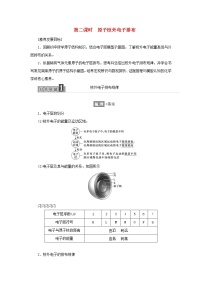 高中专题2 研究物质的基本方法第三单元 人类对原子结构的认识第二课时学案及答案