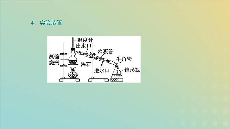 苏教版高中化学必修第一册专题2研究物质的基本方法第一单元第二课时物质的分离提纯__蒸馏萃取和分液课件07