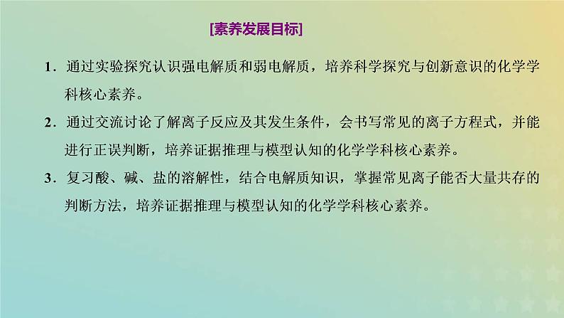 苏教版高中化学必修第一册专题3从海水中获得的化学物质第二单元第三课时离子反应课件02