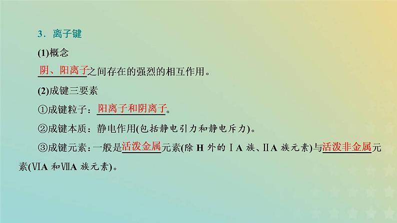 苏教版高中化学必修第一册专题5微观结构与物质的多样性第二单元第一课时离子键课件07