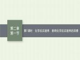 新人教版高中化学选择性必修1第二章化学反应速率与化学平衡第一节第1课时化学反应速率影响化学反应速率的因素课件
