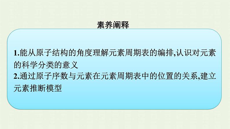 新人教版高中化学必修第一册第四章物质结构元素周期律第一节第2课时元素周期表课件第4页