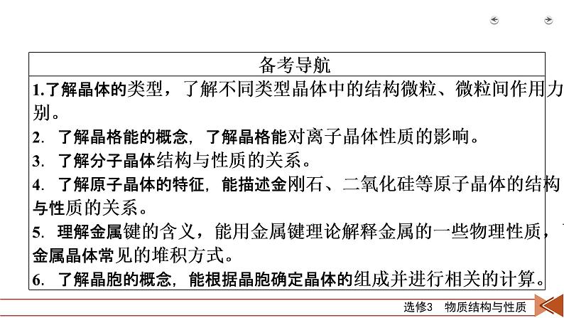 第32讲　晶体结构与性质第3页