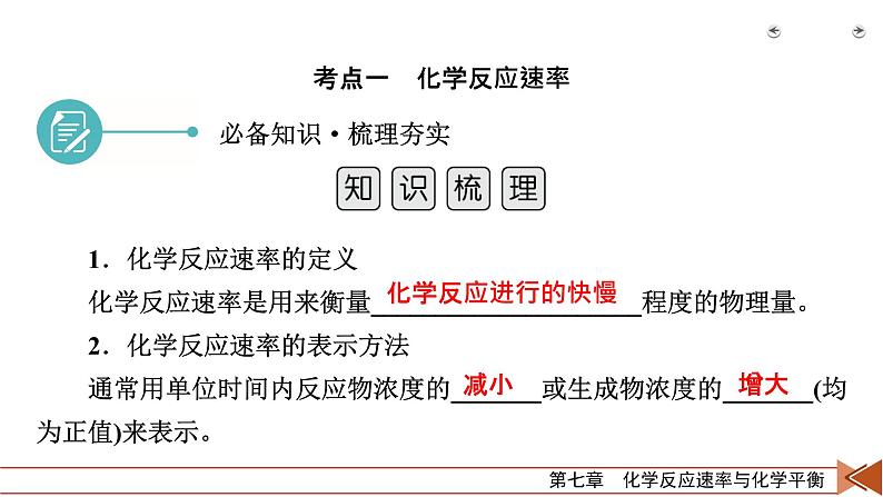 第18讲　化学反应速率及影响因素 课件07