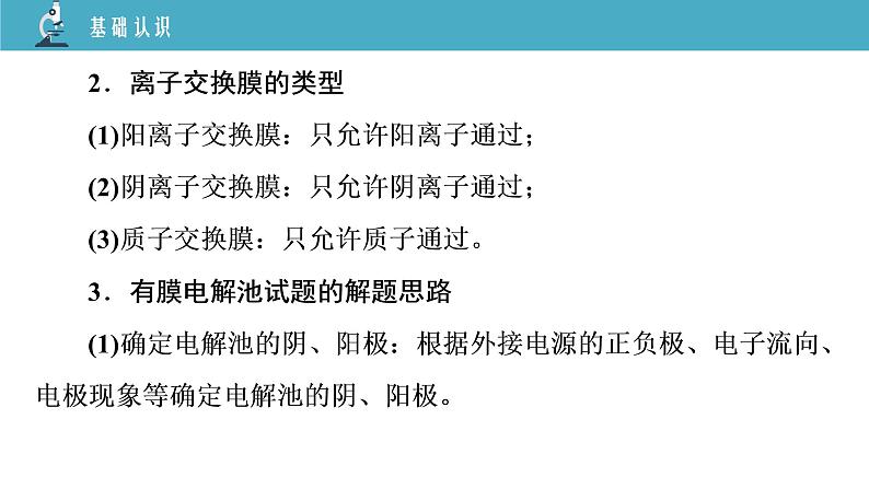 02 教学课件_1.微专题4 “有膜”电解池题型的解题方法04