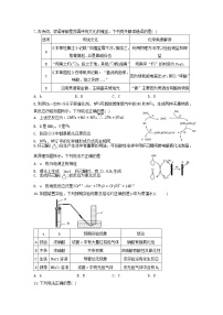 2021宝鸡渭滨区高三下学期高考适应性训练（一）理综-化学试题含答案