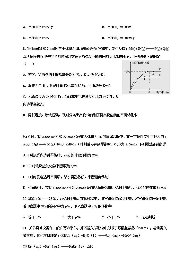 2021聊城茌平区二中高二上学期第二次月考化学试题含答案第3页