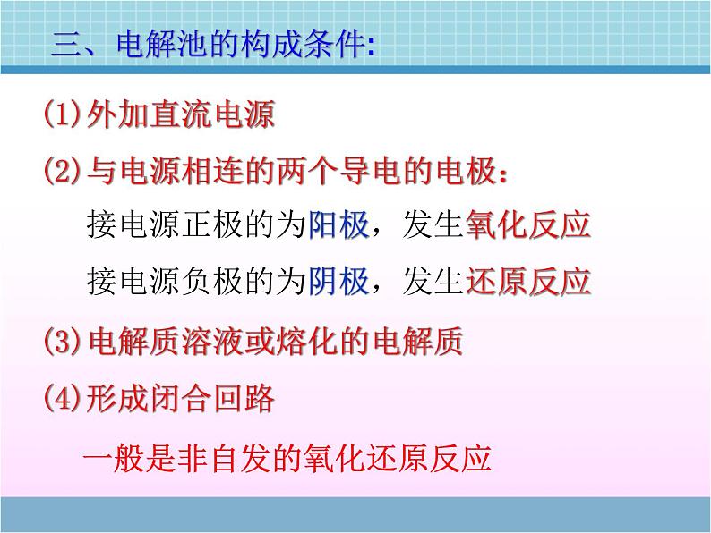 2022苏教版高中化学选修四《化学反应原理》《电解池的工作原理及应用》【创新课件】106