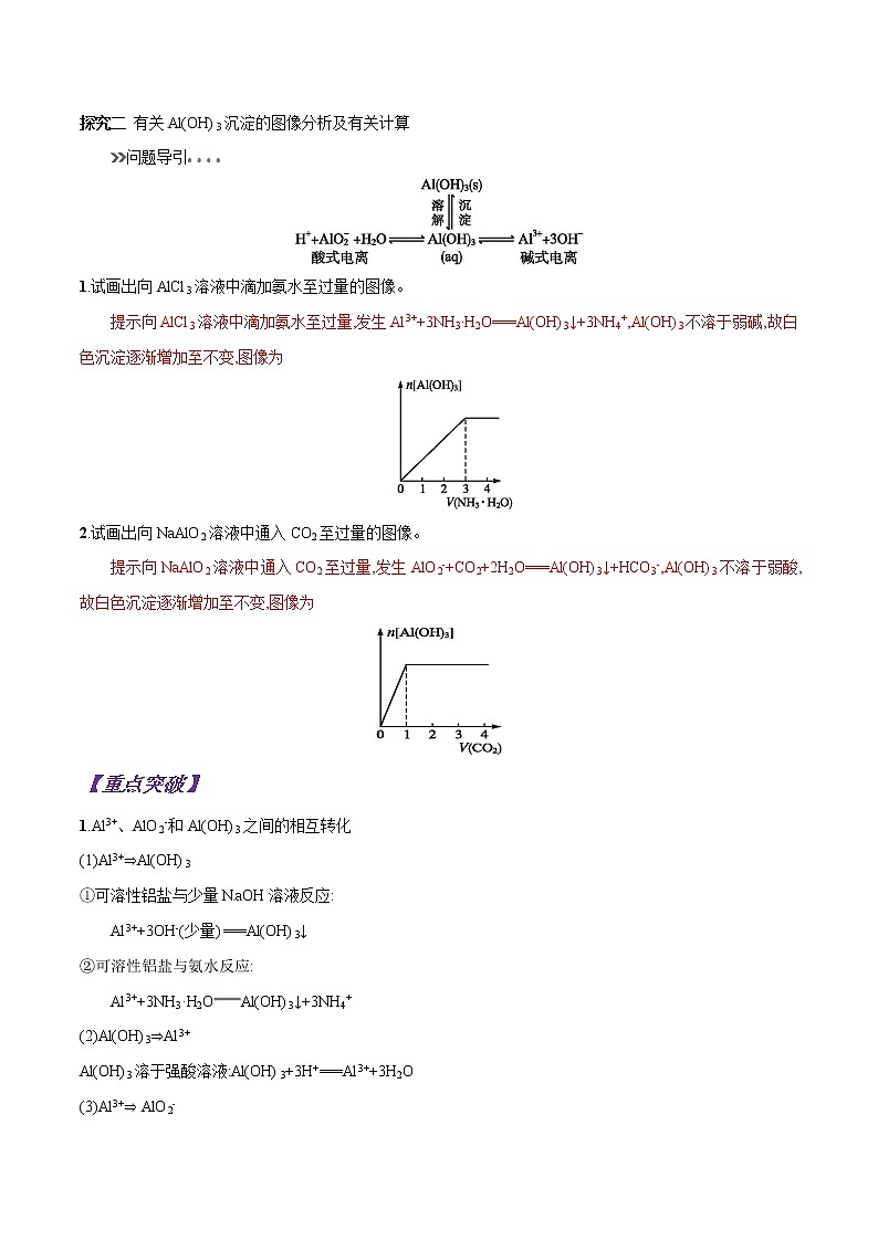 专题16 铝的重要化合物-初升高化学衔接精品专题（原卷版）第3页